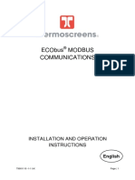 Controls Eco Bus Manual 321