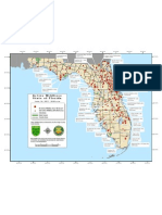 Florida Division of Forestry June 15, 2011, Fire Map