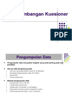 Pengembangan Kuesioner