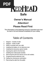 Garrison Digital Safe User Guide | PDF | Manufactured Goods
