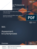 Training Material - AWS Technical Professional Bootcamp - 20200226