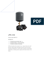 Jpa 4-54 PT-V A-A-Bbvp: Suitable For