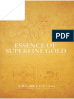 Essence of Superfine Gold A Guide On The Stages of The Path To Enlightenment by The 3rd Dalai Lama Sonam Gyatso