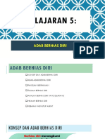 Adab Berhias Diri