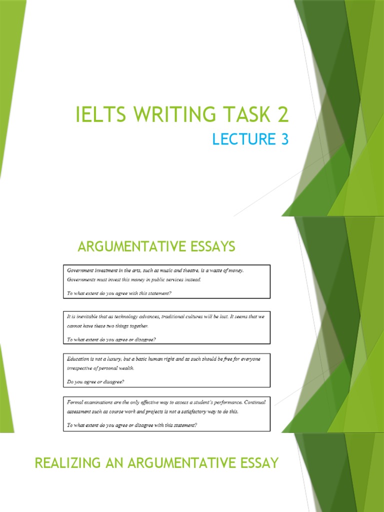 Ielts Writing Task 2 | PDF