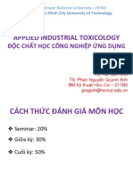Applied Industrial Toxicology