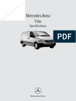 Mercedes-Benz Vito: Specifications