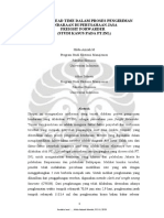 Analisis Lead Time Dalam Proses Pengiriman Kendaraan Di Perusahaan Jasa Freight Forwarder Studi Kasus Pada Ptinl