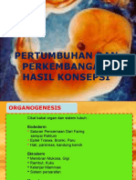 2.1 Pertumbuhan Dan Perkembangan Hasil Konsepsi