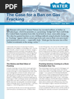 Download The Case for a Ban on Gas Fracking by Food and Water Watch SN57928427 doc pdf