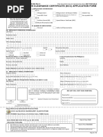 Emigration Clearance Certificate (Ecc) Application Form