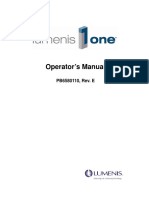 Lumenis One Operators Manual