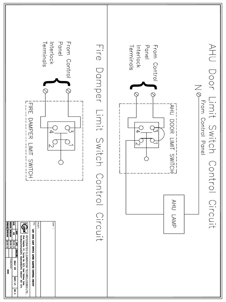 Limit Switch Wiring Drawing PDF