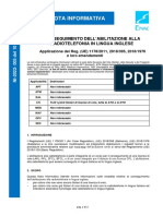 Ni 2022 005 Conseguimento Ablitazione Per La Radiotelefonia in Lingua Inglese