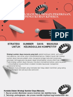 SDM, Desain Pekerjaan, dan Pengukuran Kinerja