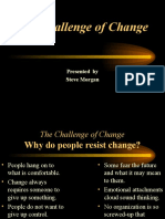 The Challenge of Change: Presented by Steve Morgan