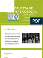 Propuesta de Acción Psicosocial