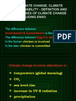 Lect 16. Climate Change, Climate Variability - Definition and Causes of Climate Change Including Enso