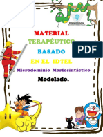 Actividad 5 Microdominio Morfosintáctico, Modelado