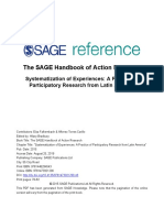Systematization of Experiences - A Practice of Participatory Research From Latin America
