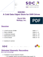 Slik David SMORE A Cold Data Object Store For SMR Drives