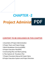 Chapter - 2: Project Administration