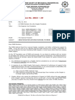 Circular 2022 10 - Sanctions For Acts Inimical To PSME