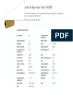 Datasheet Valvula Parker F800B