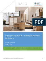 Design Supervisor - Wooden/Modular Furniture: QP Code: FFS/Q0108 NSQF Level: 5