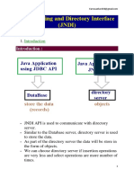 JNDI (Java Naming and Directory Interface) API