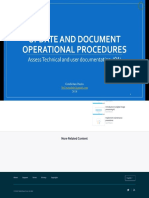Update and Document Operational Procedures