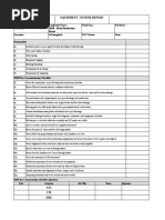 Equipment / System Report: Project: MMTHQ Equipment Type: MDB - Main Distribution Board Panel Tag: Fed From