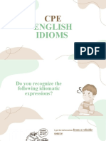 Idiomatic Ecxpressions C!-C2 For International Examinations