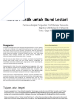 Modul Ajar Modul Projek - Gaya Hidup Berkelanjutan - Kelola Plastik Untuk Bumi Lestari - Fase B