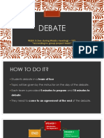 Debate Format