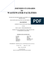 Recomended Standards for Wastewater Facilities