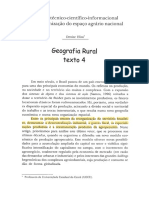 Agricultura e urbanização: a difusão do agronegócio e a reorganização do espaço agrário brasileiro