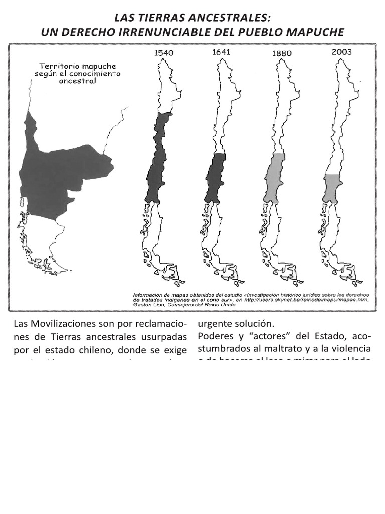 Territorio Mapuche Reduccion | PDF