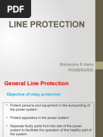 Line Protection: Mahendra S Hada Powergrid