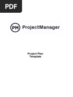 ProjectManager Project Plan Template ND