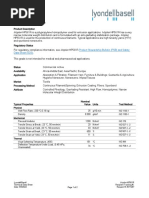 Moplen: Technical Data Sheet