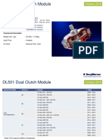 DL501 Dual Clutch Module: October 2019