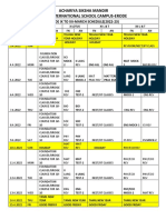 March Apr Schedule Updated