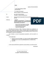 Informe Nº 341 Pago Responsable Tecnico Proveedor