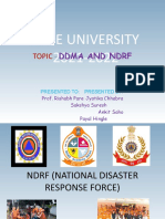 NDRF & Ddma