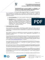 Acta Audiencia de Adjudicación - Iccu-Lp-008 de 2022