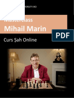 Rezumat Masterclass Mihail Marin