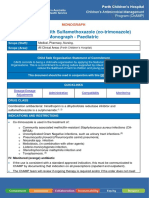 Children's Hospital Co-trimoxazole Monograph