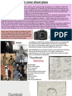 Photoshoot Plan - Second Edition Magazine 3