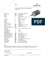 Configuration Documentation Pneumatic Cylinder: Type Code Material Number Description